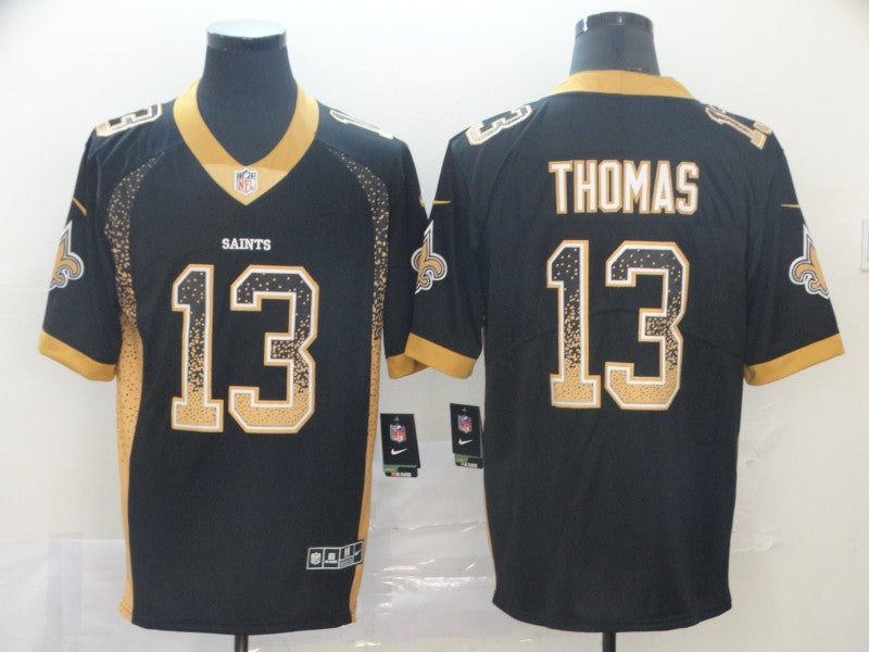 Michael Thomas New Orleans Saints black Color Rush jersey