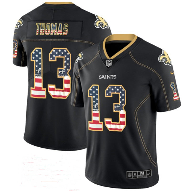 Michael Thomas New Orleans Saints black Color Rush jersey