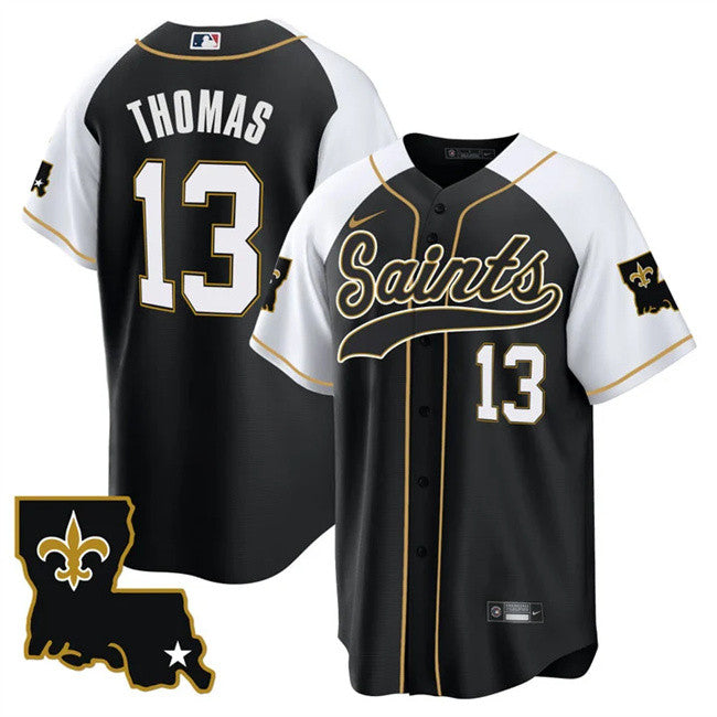 Michael Thomas New Orleans Saints black jersey