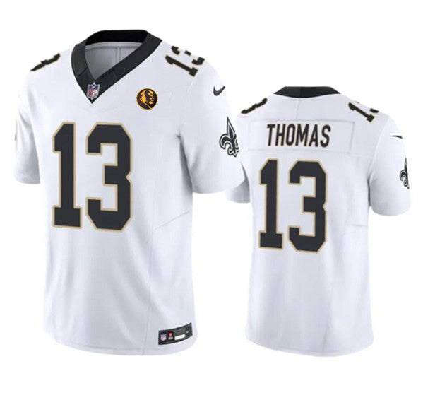Michael Thomas New Orleans Saints white Vapor jersey