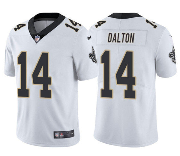 Andy Dalton New Orleans Saints white Vapor jersey