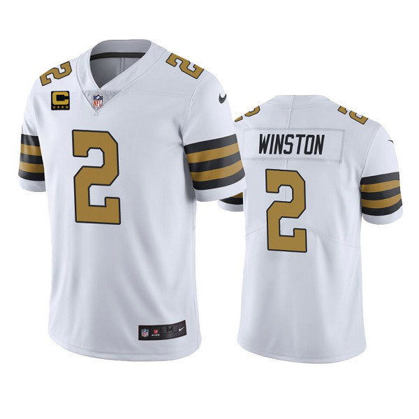 New Orleans Saints white Color Rush jersey