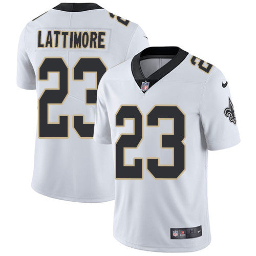 Marshon Lattimore New Orleans Saints white Vapor jersey