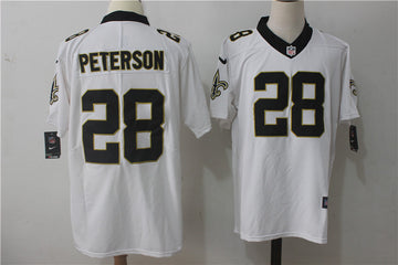 Adrian Peterson New Orleans Saints white Vapor jersey
