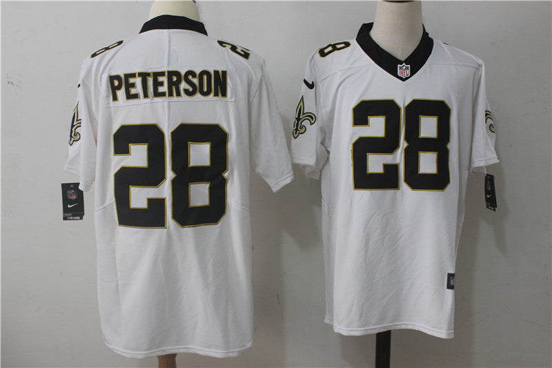 Adrian Peterson New Orleans Saints white Vapor jersey