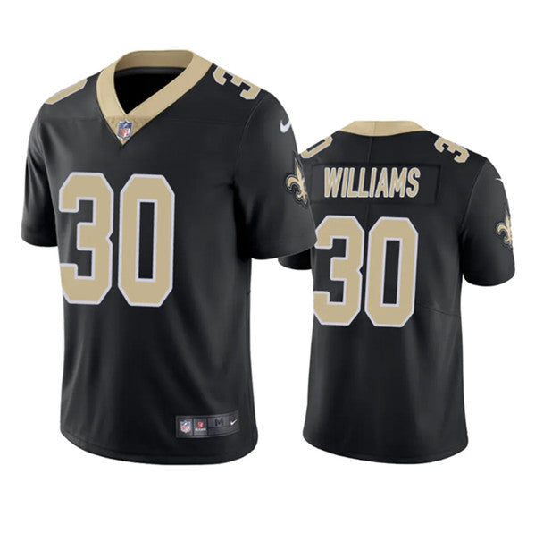 Jamaal Williams New Orleans Saints black Vapor jersey