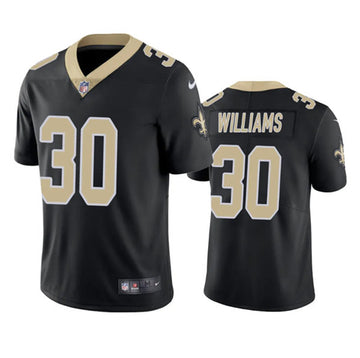 Jamaal Williams New Orleans Saints black Vapor jersey