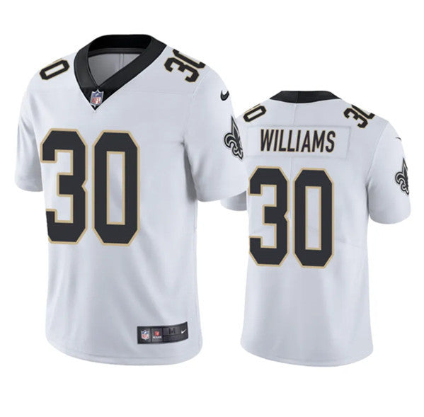 Jamaal Williams New Orleans Saints white Vapor jersey