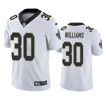Jamaal Williams New Orleans Saints white Vapor jersey