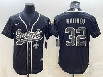 Tyrann Mathieu New Orleans Saints black jersey