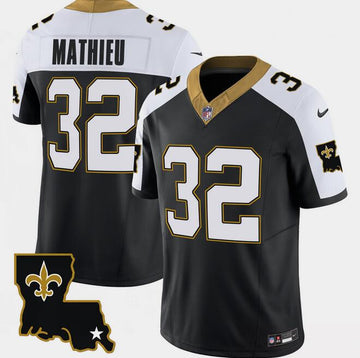 Tyrann Mathieu New Orleans Saints black Vapor jersey