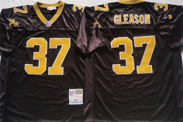 Gleason New Orleans Saints black jersey