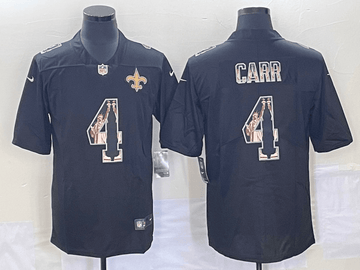 Derek Carr New Orleans Saints black Limited jersey