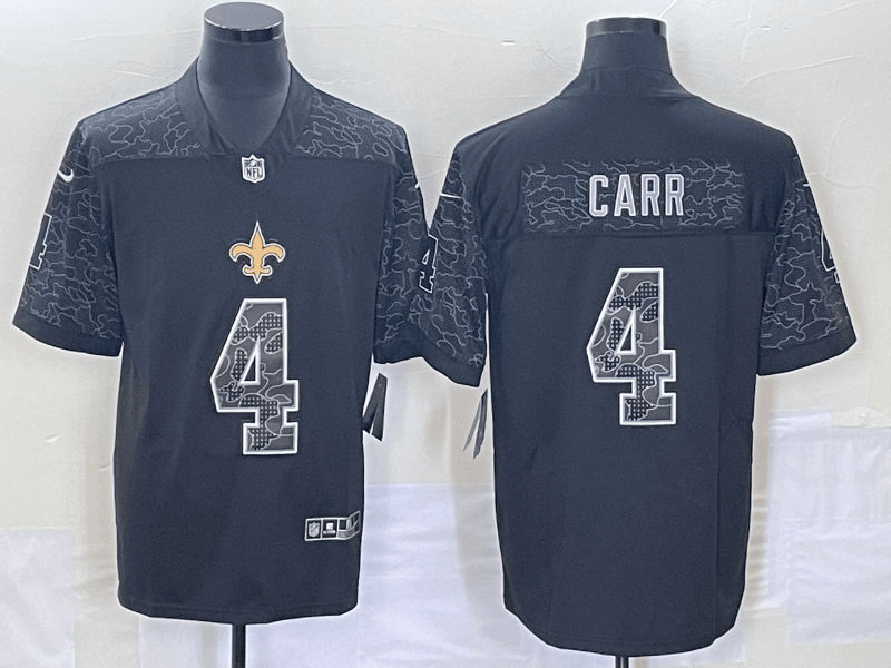 Derek Carr New Orleans Saints black Limited jersey
