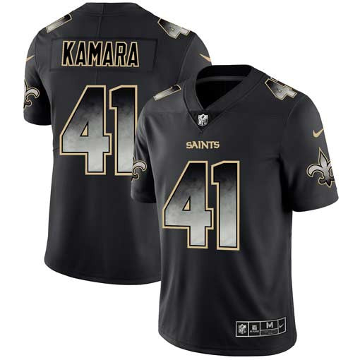 Alvin Kamara New Orleans Saints black Limited jersey