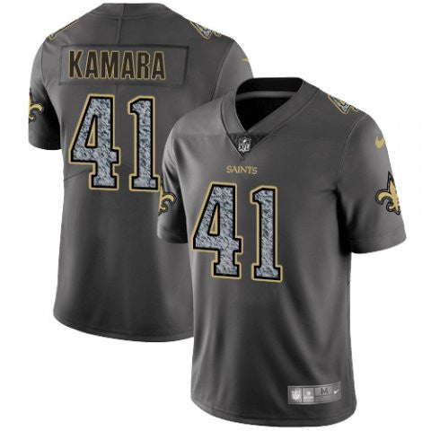 Alvin Kamara New Orleans Saints gray Fashion Static jersey