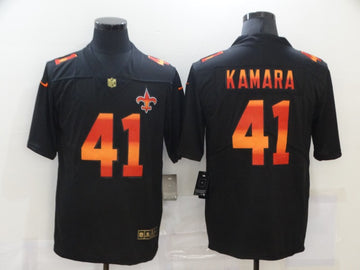 Alvin Kamara New Orleans Saints black Limited jersey