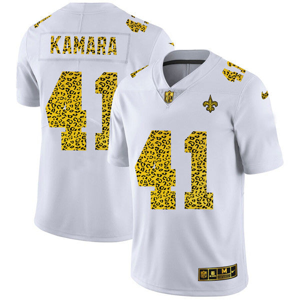 Alvin Kamara New Orleans Saints white Limited jersey