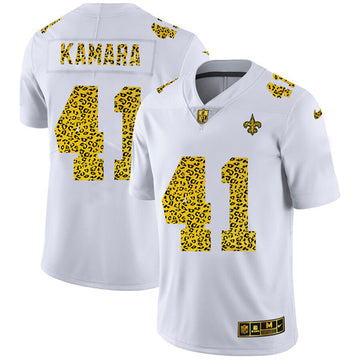 Alvin Kamara New Orleans Saints white Limited jersey
