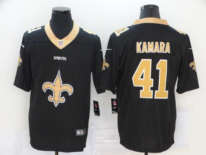 Alvin Kamara New Orleans Saints black Limited jersey