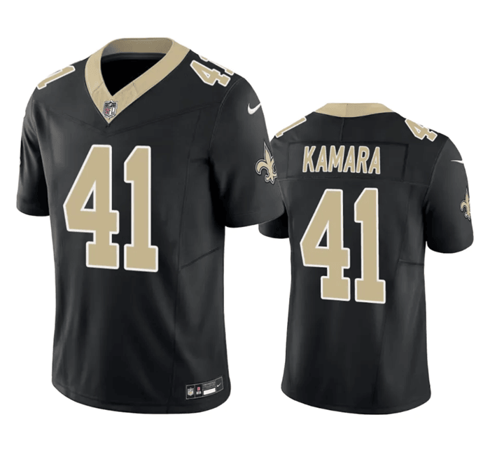 Alvin Kamara New Orleans Saints black Untouchable jersey