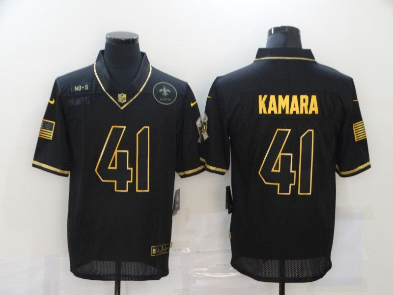 Alvin Kamara New Orleans Saints black Salute To Service jersey