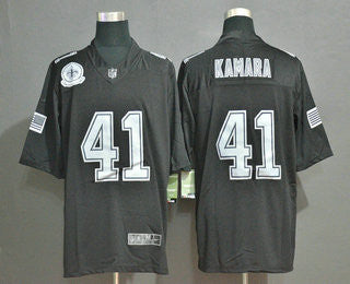 Alvin Kamara New Orleans Saints black Salute To Service jersey