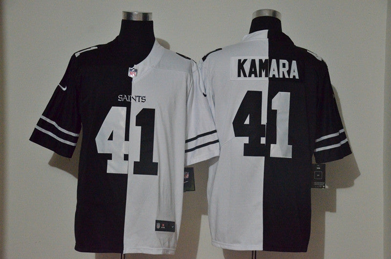 Alvin Kamara New Orleans Saints black Vapor jersey