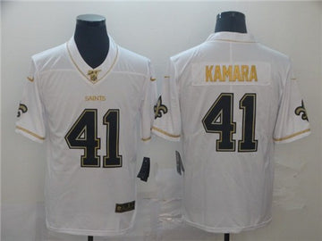 Alvin Kamara New Orleans Saints white Limited jersey