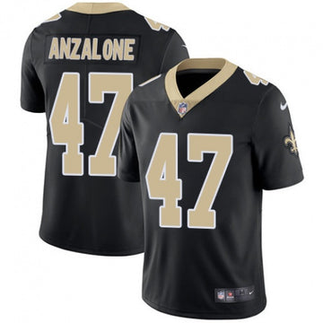 Alex Anzalone New Orleans Saints black Vapor jersey