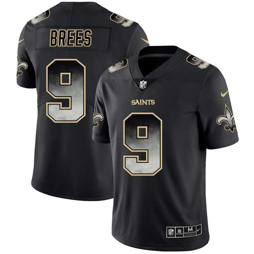Drew Brees New Orleans Saints black Limited jersey