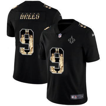 Drew Brees New Orleans Saints black Limited jersey