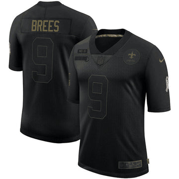 Drew Brees New Orleans Saints black Salute To Service jersey
