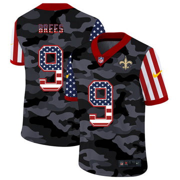 Drew Brees New Orleans Saints camo Limited jersey