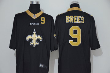 Drew Brees New Orleans Saints black Vapor jersey