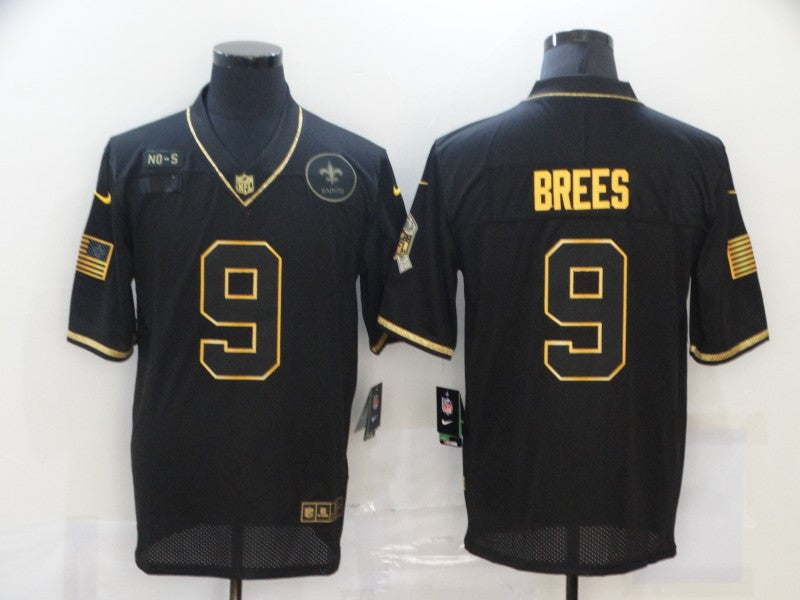 Drew Brees New Orleans Saints black Salute To Service jersey
