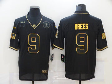 Drew Brees New Orleans Saints black Salute To Service jersey