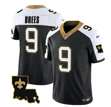 Drew Brees New Orleans Saints black Vapor jersey