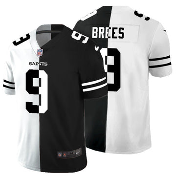 Drew Brees New Orleans Saints black Split jersey