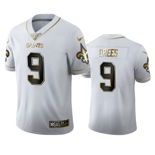 Drew Brees New Orleans Saints white Limited jersey