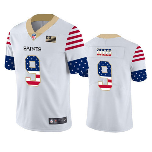 Drew Brees New Orleans Saints white Limited jersey