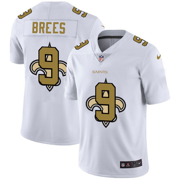 Drew Brees New Orleans Saints white jersey