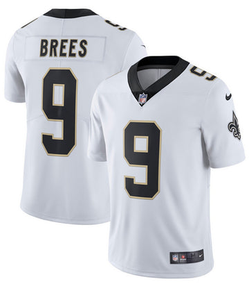 Drew Brees New Orleans Saints white Vapor jersey