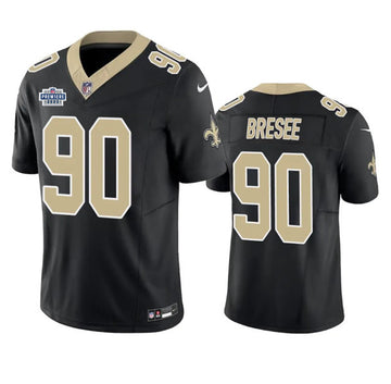 Bryan Bresee New Orleans Saints black Vapor jersey
