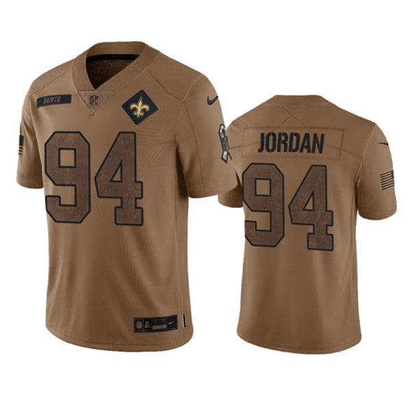 Cameron Jordan New Orleans Saints brown Salute To Service jersey