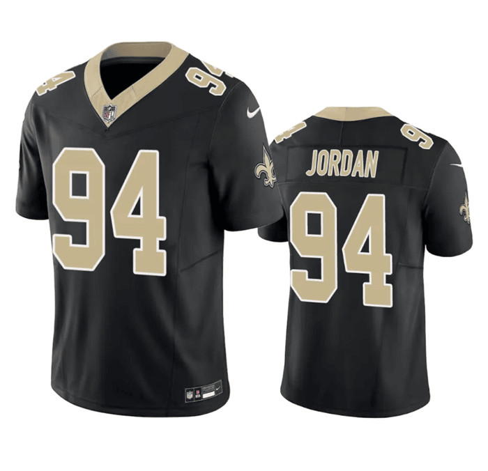 Cameron Jordan New Orleans Saints black Untouchable jersey