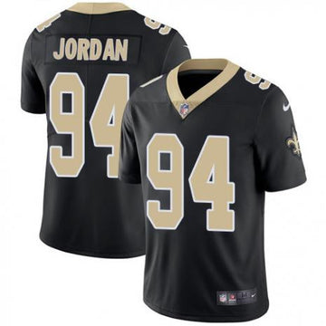 Cameron Jordan New Orleans Saints black Vapor jersey