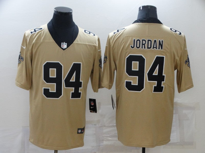 Cameron Jordan New Orleans Saints gold Inverted Legend jersey