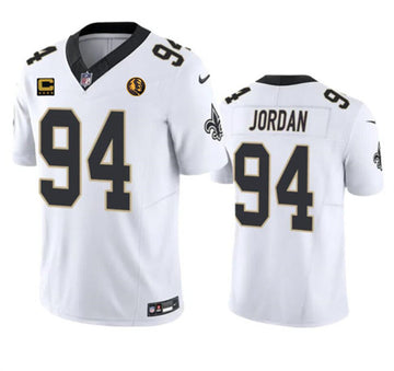 Cameron Jordan New Orleans Saints white Vapor jersey