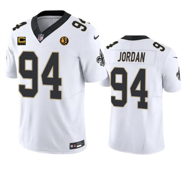Cameron Jordan New Orleans Saints white Vapor jersey